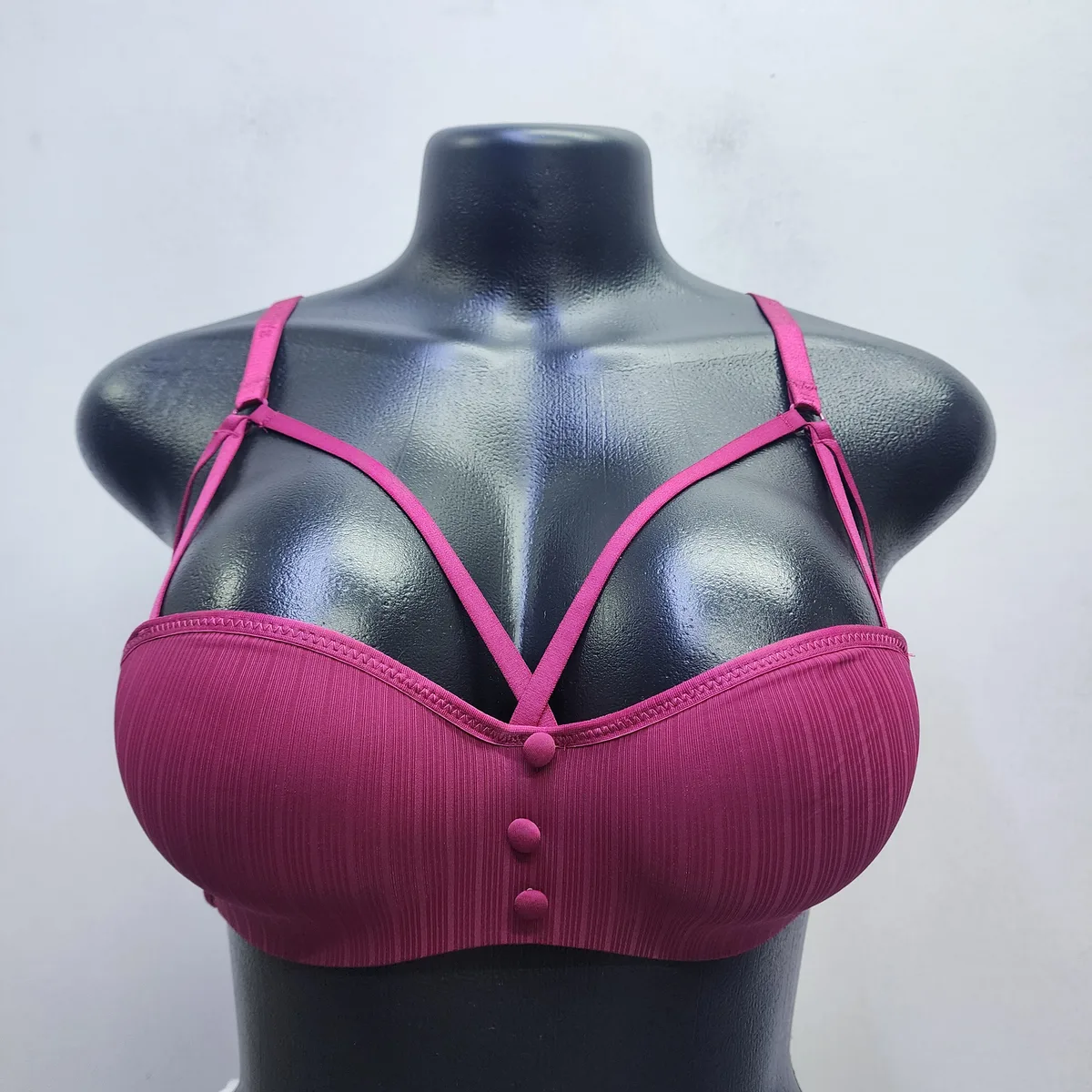 Wired Demi Bra – Cup B Lightly Padded with Adjustable Straps