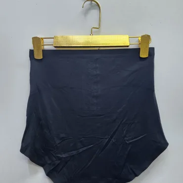 Silk High Waist Tummy Control Panties – Adjustable Front Hooks (Size 12–18)