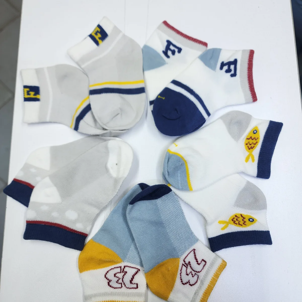 Boys & Girls Cotton Ankle Socks – Soft Everyday Wear