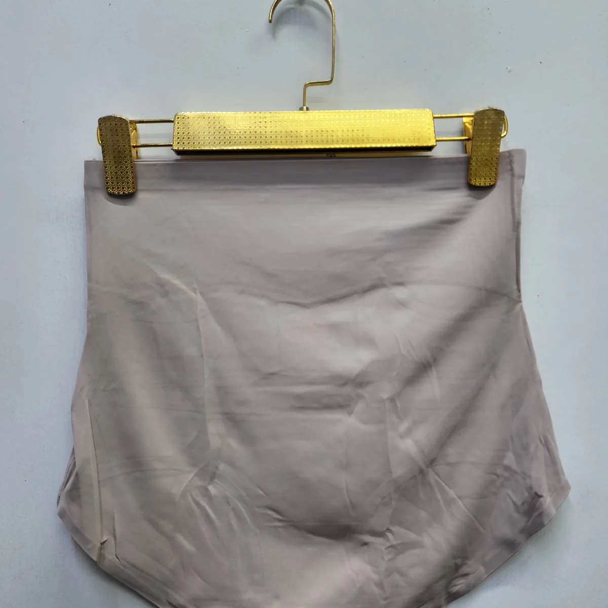 Silk High Waist Tummy Control Panties – Adjustable Front Hooks (Size 12–18)