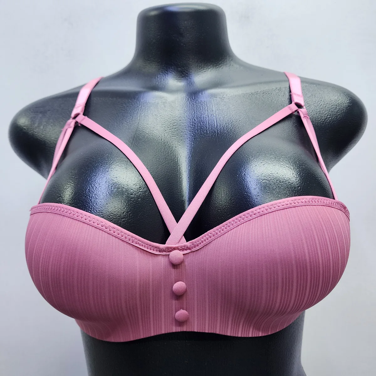 Wired Demi Bra – Cup B Lightly Padded with Adjustable Straps