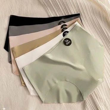 Fully Seamless Silk Panties (Size 10–14)